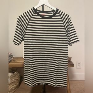 Heimat Wool stripe tee.